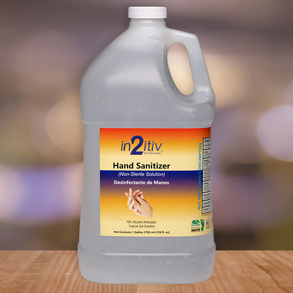 in2itiv® Topical Hand Sanitizer I gallon - Available in Liquid or Gel