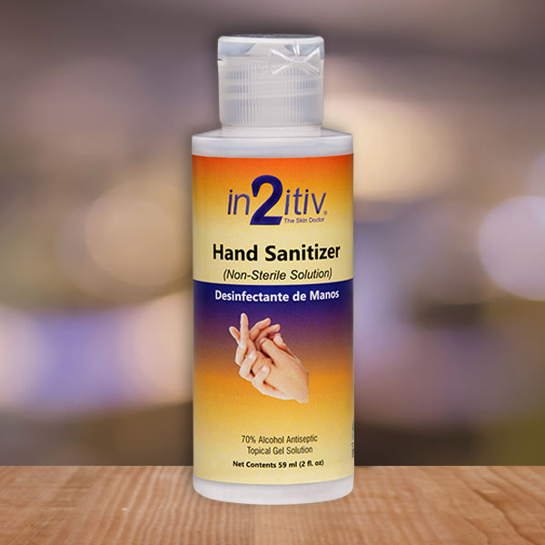 in2itiv® Topical Hand Sanitizer 2 oz. Squeeze Bottle Available in Liquid or Gel